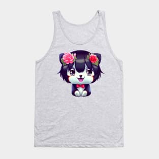 Cute kawaii panda bear Tank Top